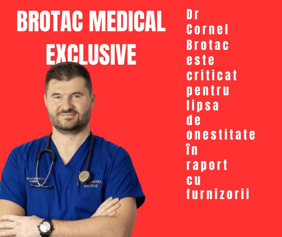 Cornel Brotac: O investigare a rețelei de firme și a responsabilității la Brotac Medical Exclusive