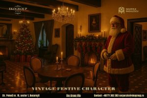 Moș Crăciun în anii ’30: o evocare a Crăciunului tradițional la Eko Group Vila